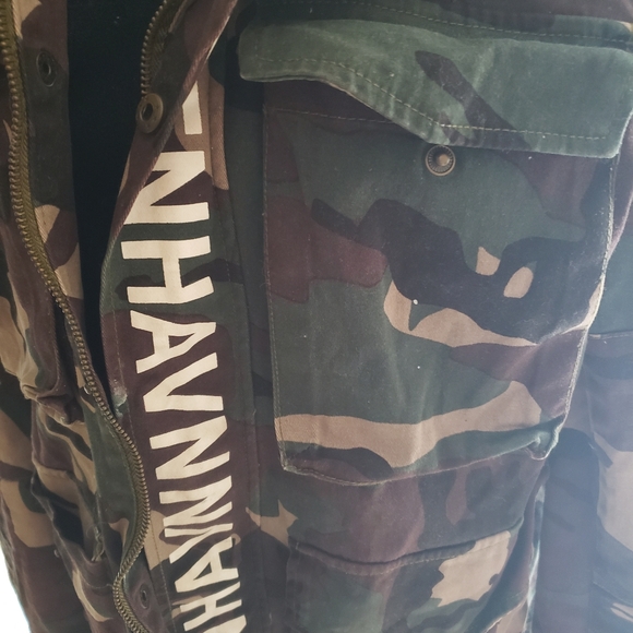 Men's Punk Royal Denim Camouflage Jacket - size S - Picture 6 of 7